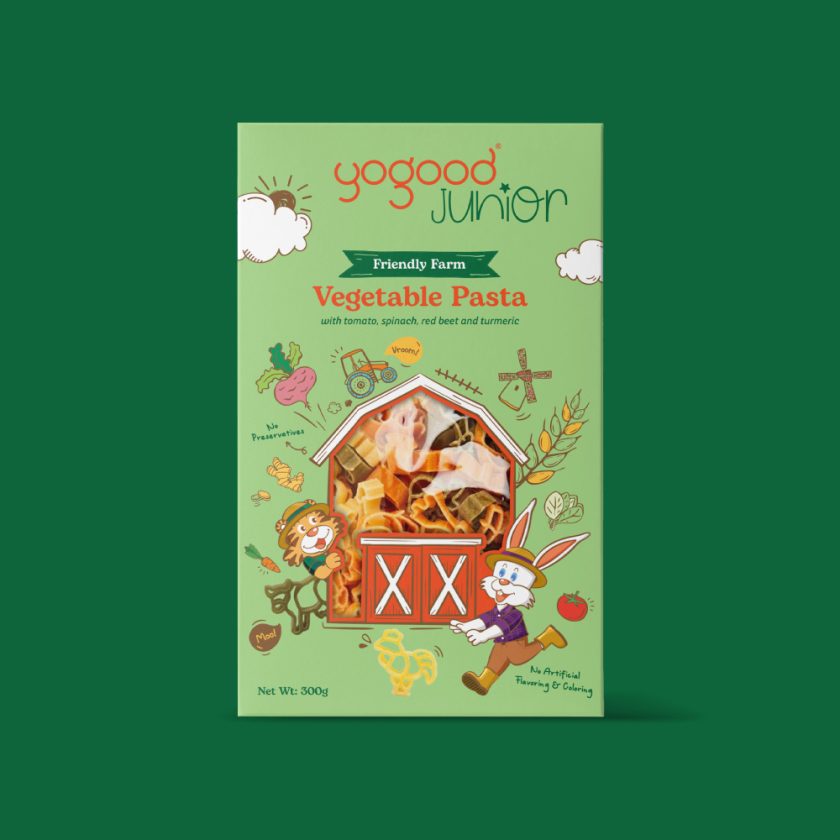 <span class="product-title-bold">Vegetable Pasta</span><br/> <span class="product-title-normal">Friendly Farm</span>